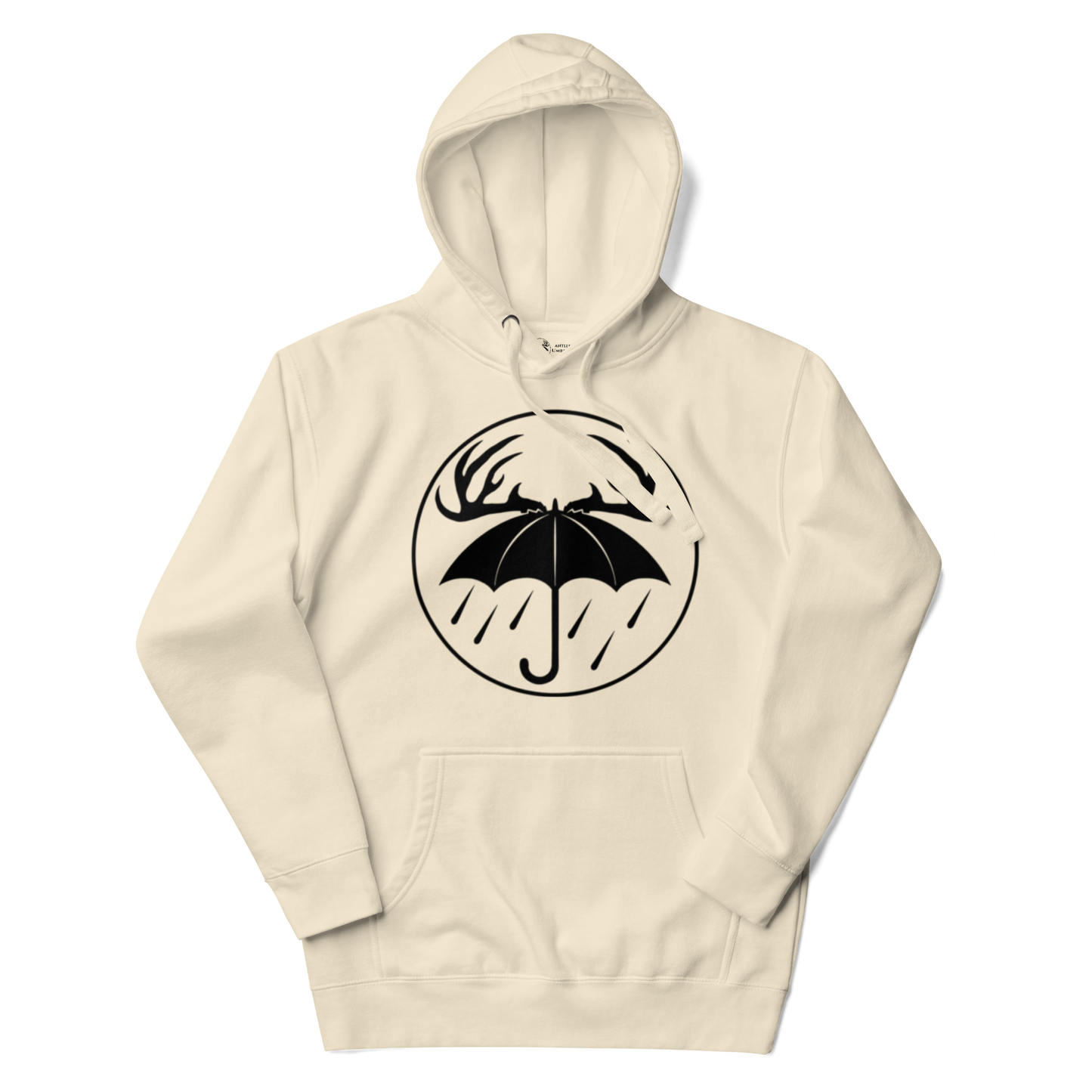 Black Rainy Days Logo Hoodie