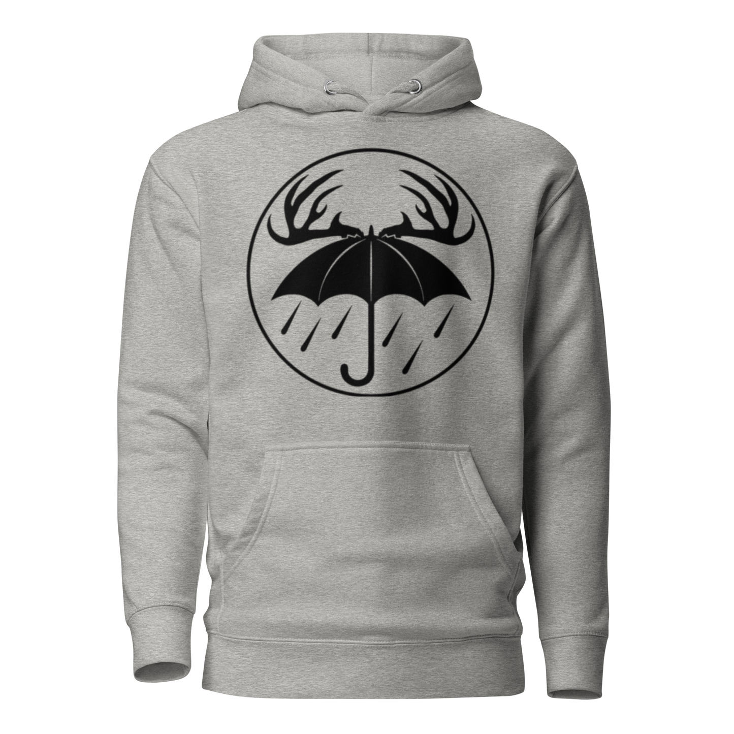 Black Rainy Days Logo Hoodie