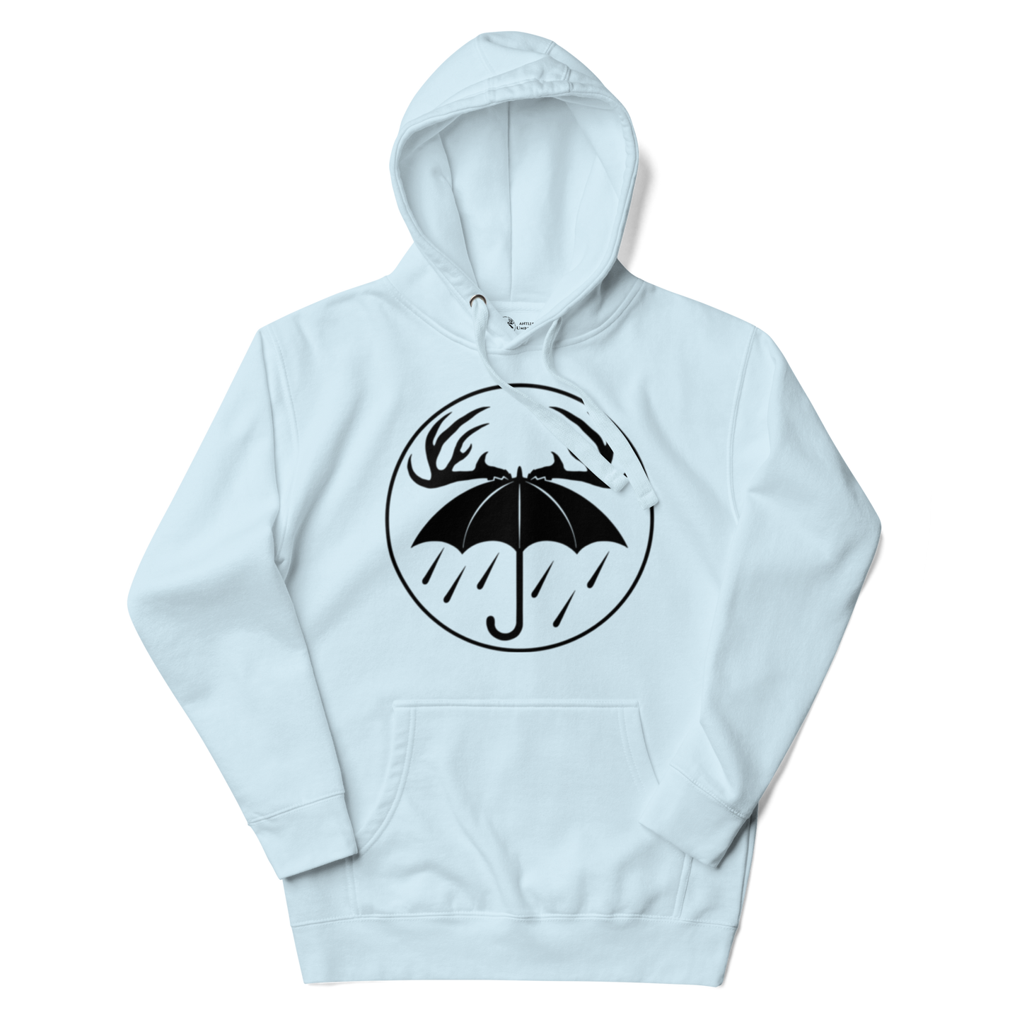 Black Rainy Days Logo Hoodie