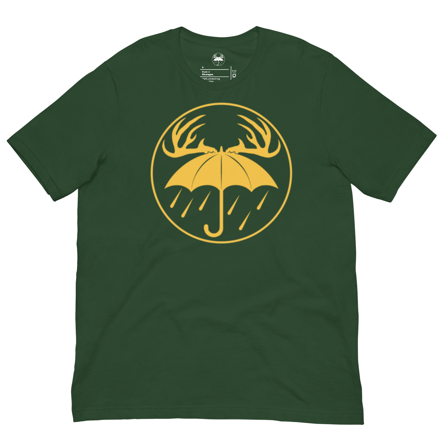 Golden Rainy Days Logo Tee