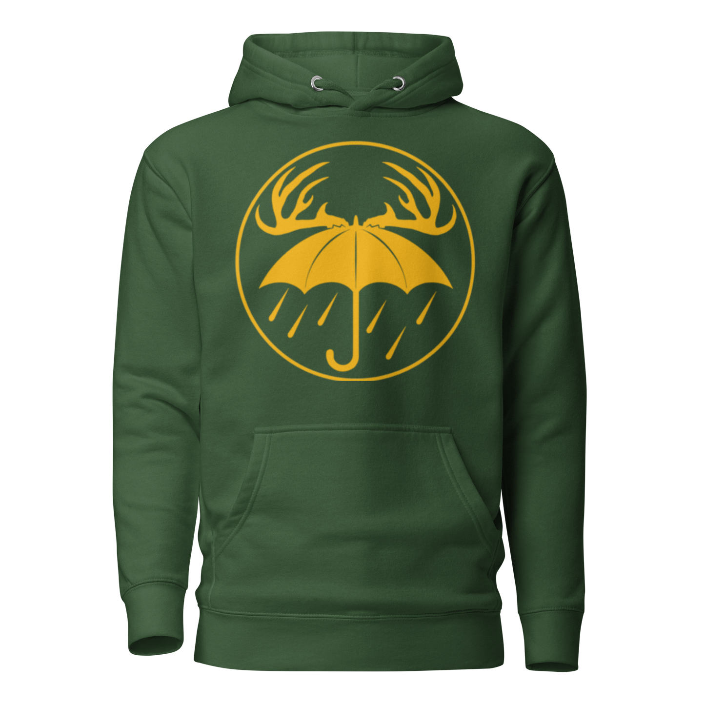 Golden Rainy Days Logo Hoodie