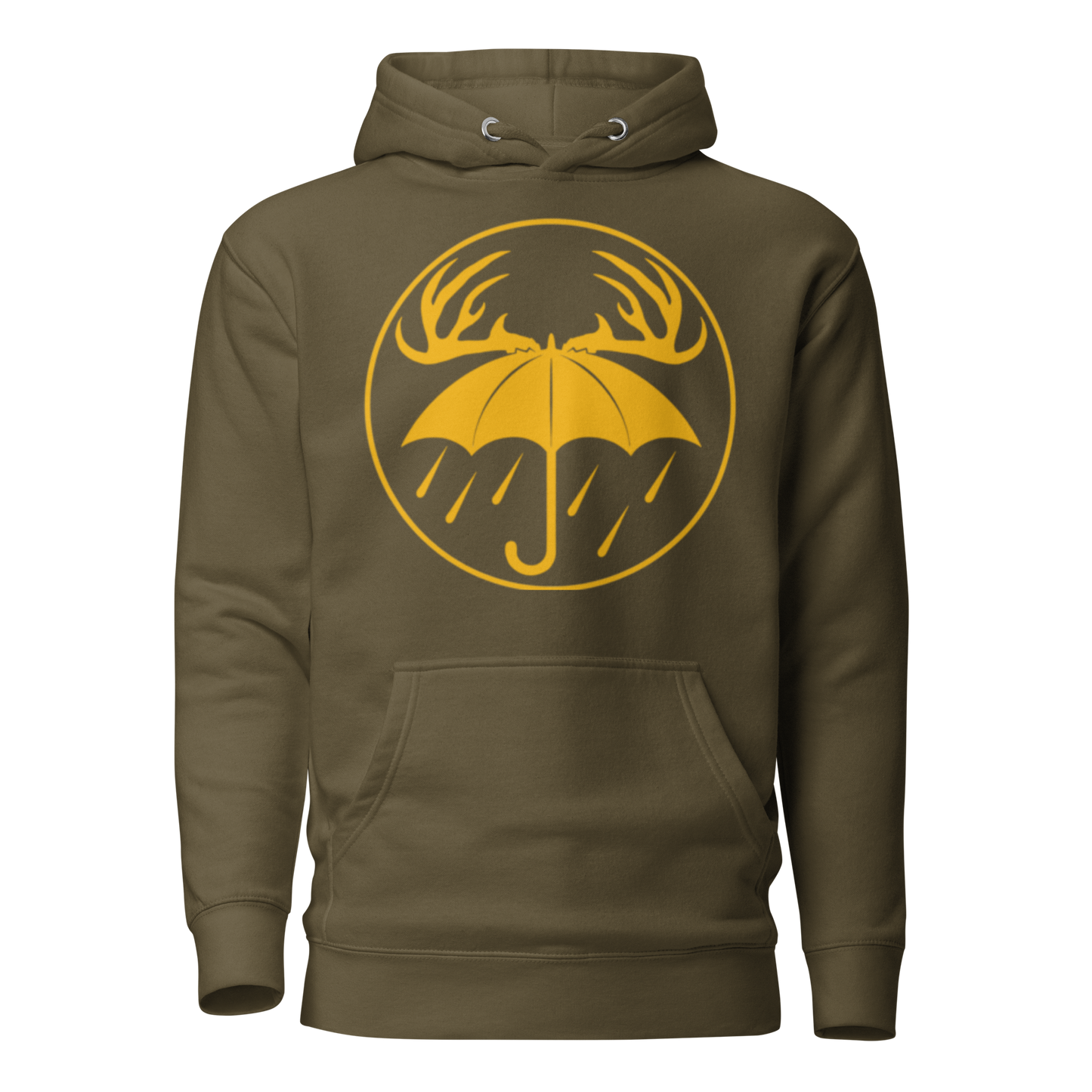 Golden Rainy Days Logo Hoodie