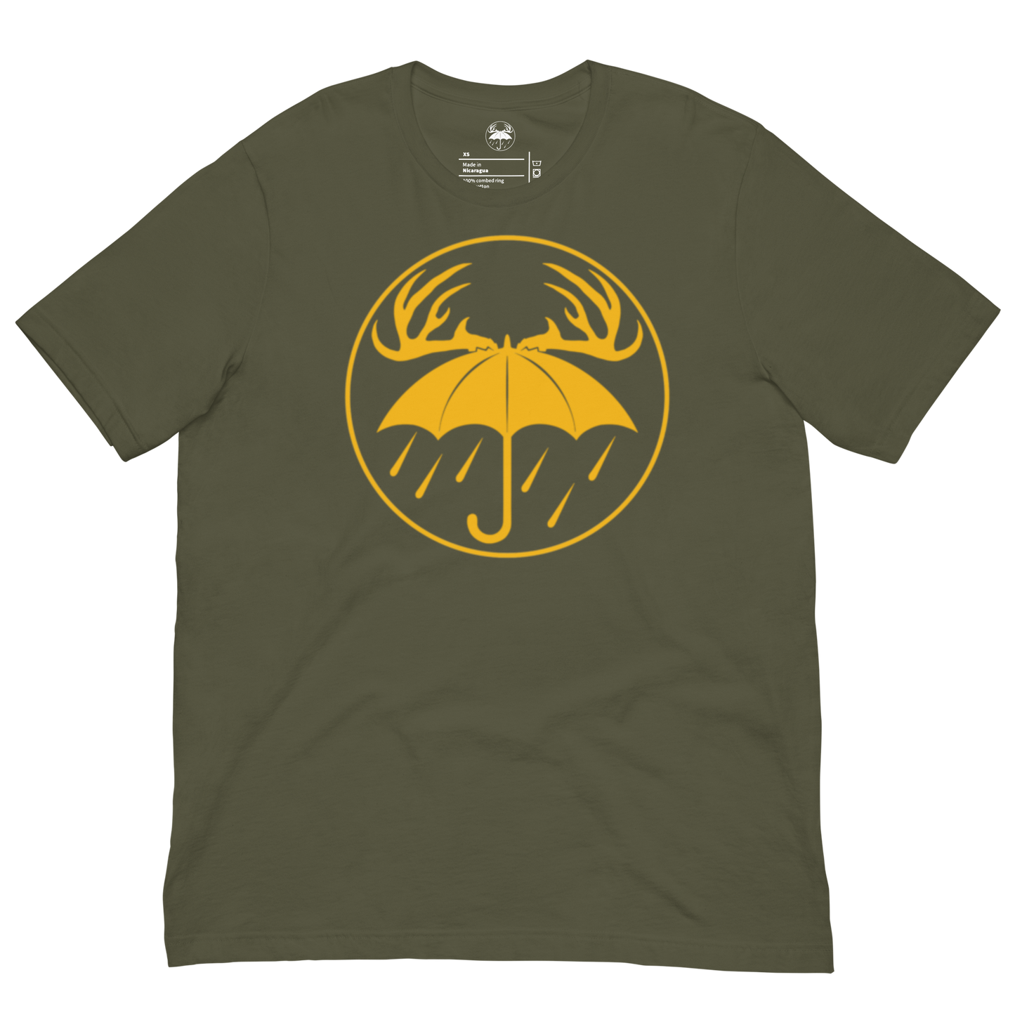 Golden Rainy Days Logo Tee
