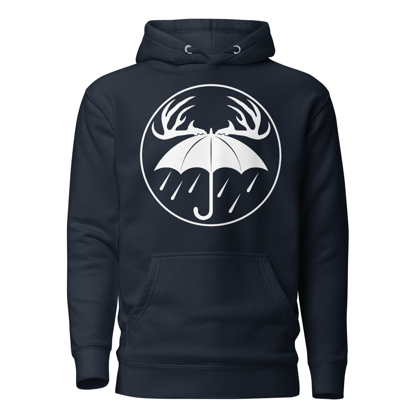 White Rainy Days Logo Hoodie