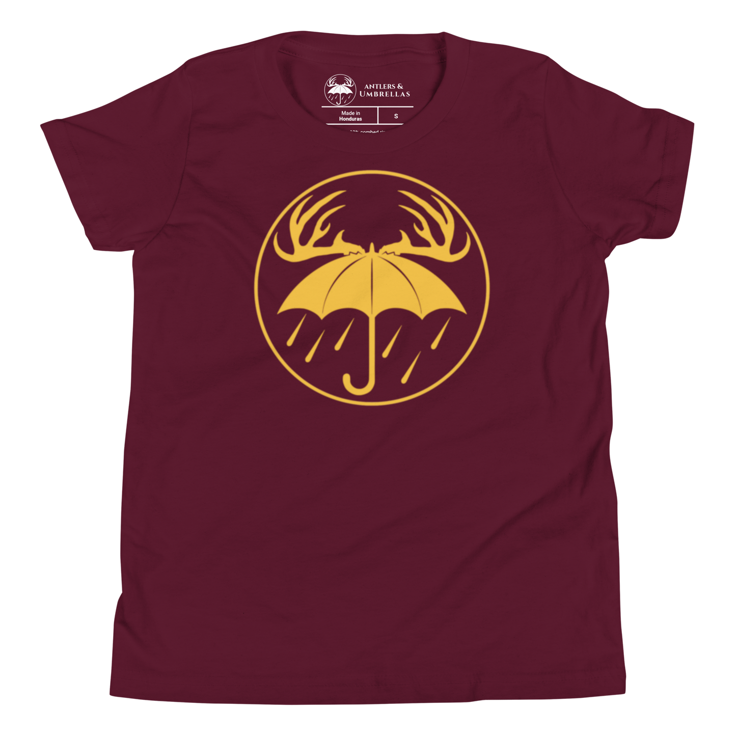 Youth Golden Rainy Days Logo Tee