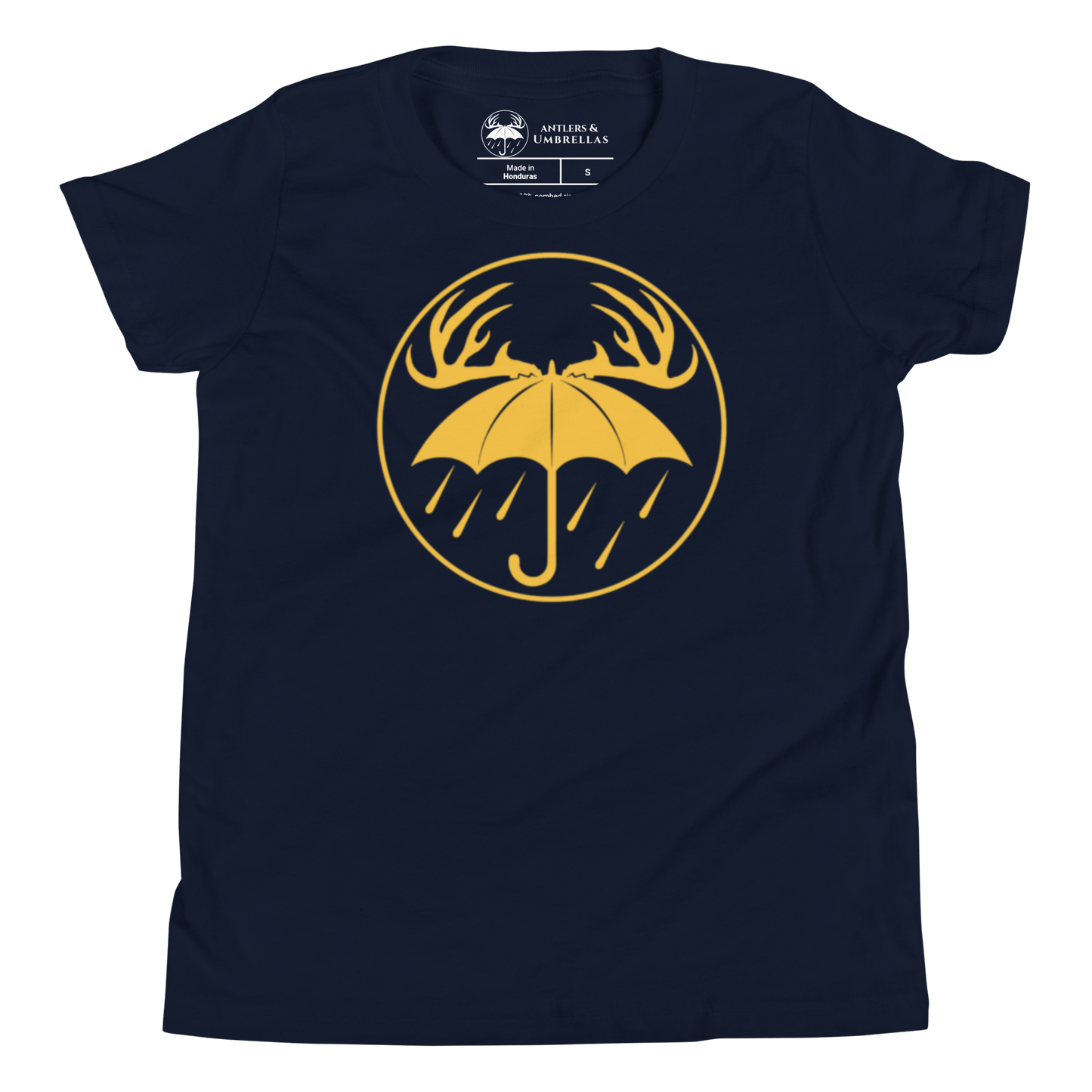 Youth Golden Rainy Days Logo Tee