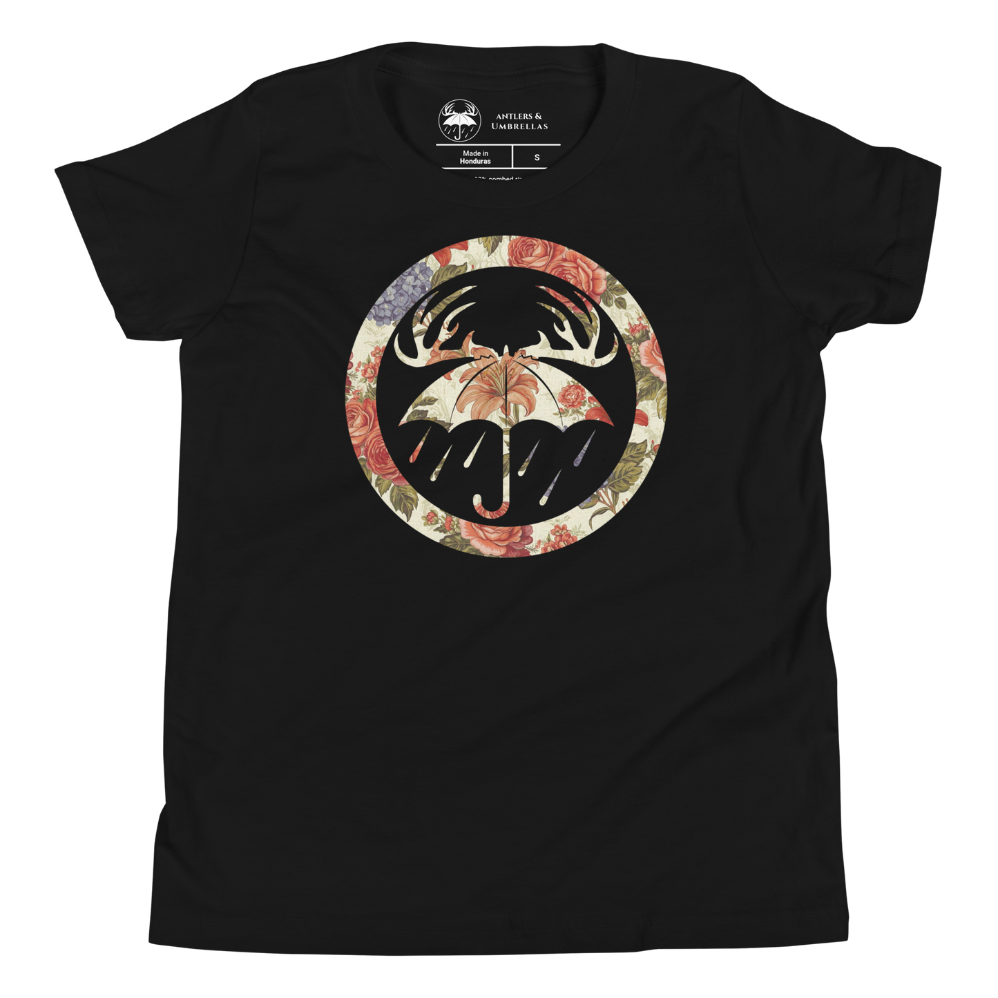 Youth Floral Rainy Days Tee
