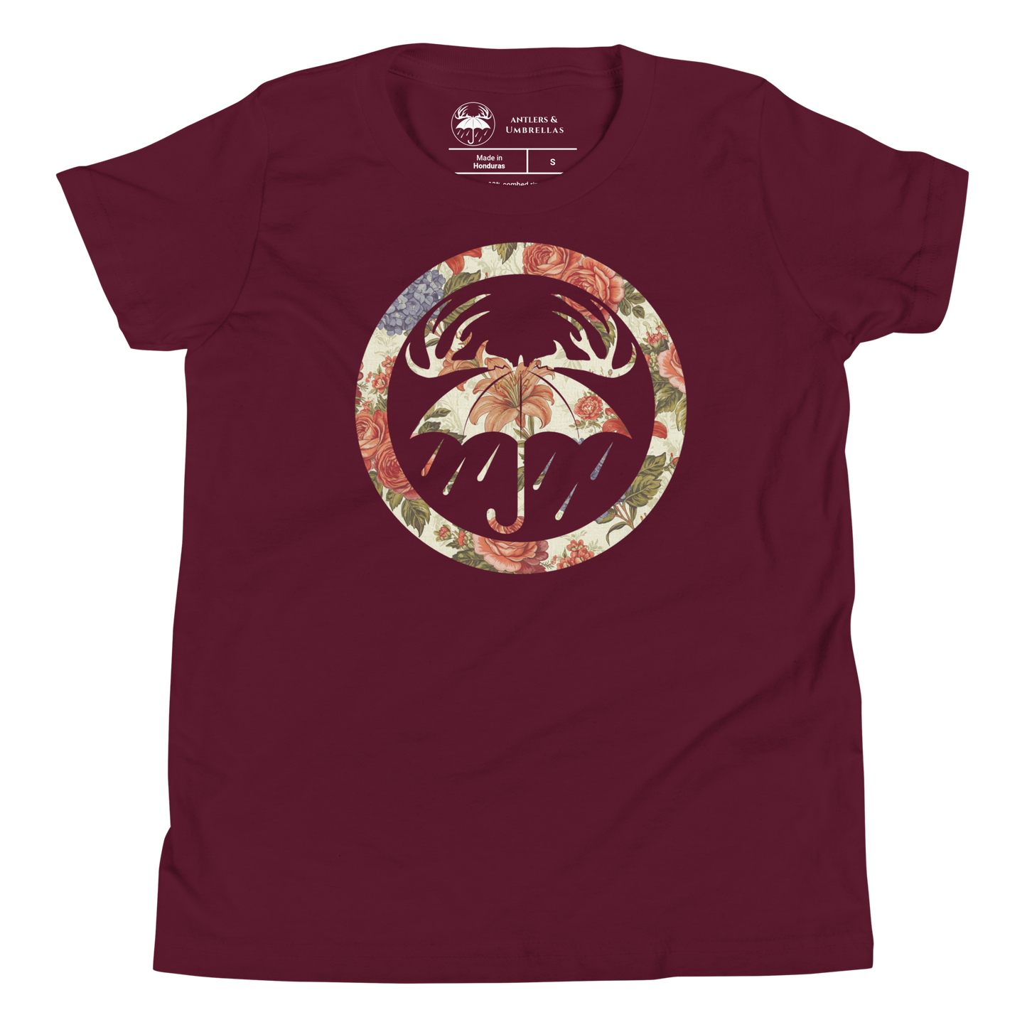 Youth Floral Rainy Days Tee