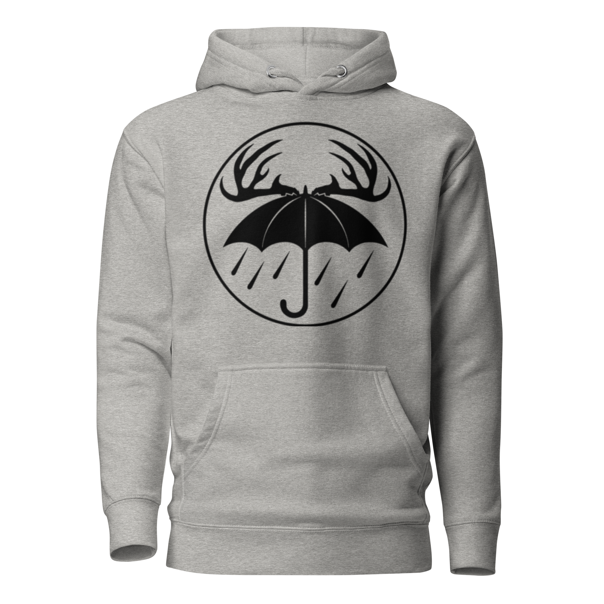 Black Rainy Days Logo Hoodie