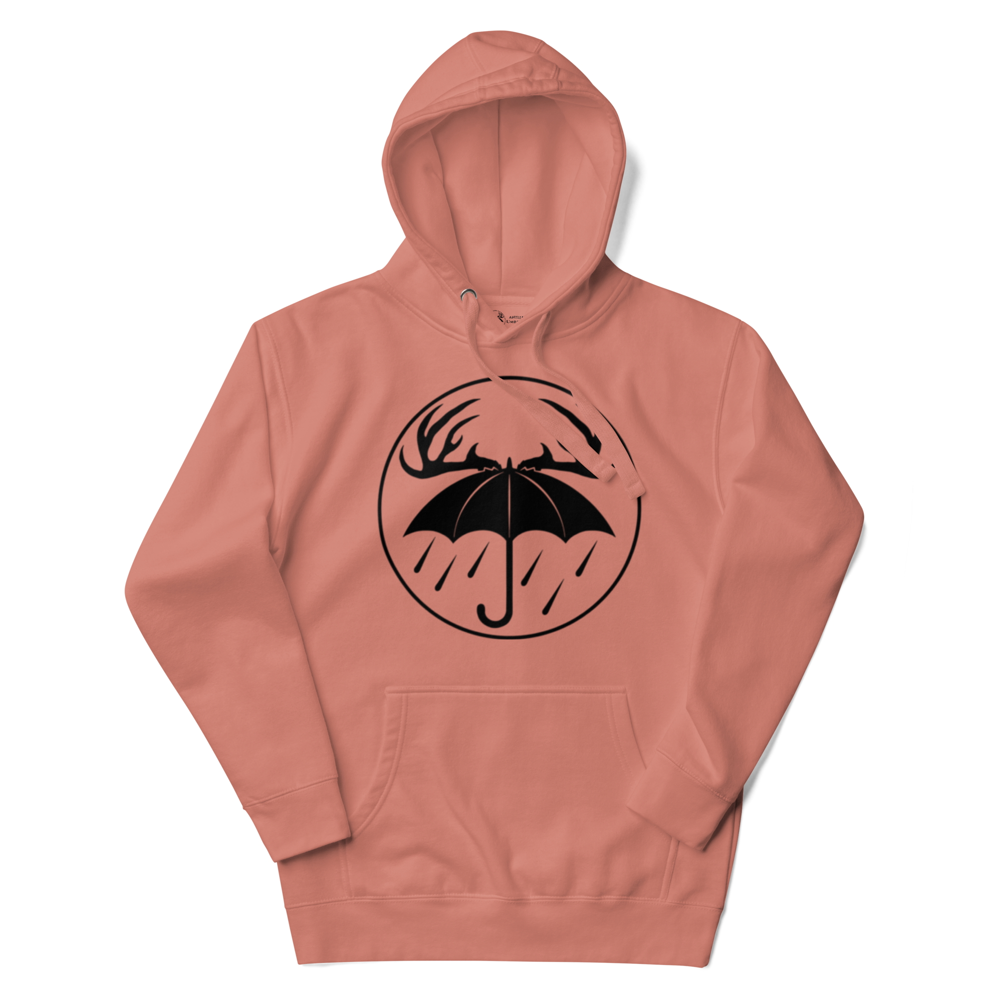 Black Rainy Days Logo Hoodie
