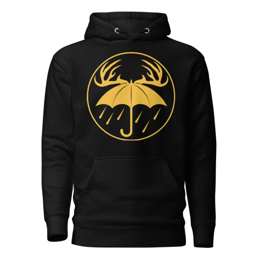 Golden Rainy Days Logo Hoodie