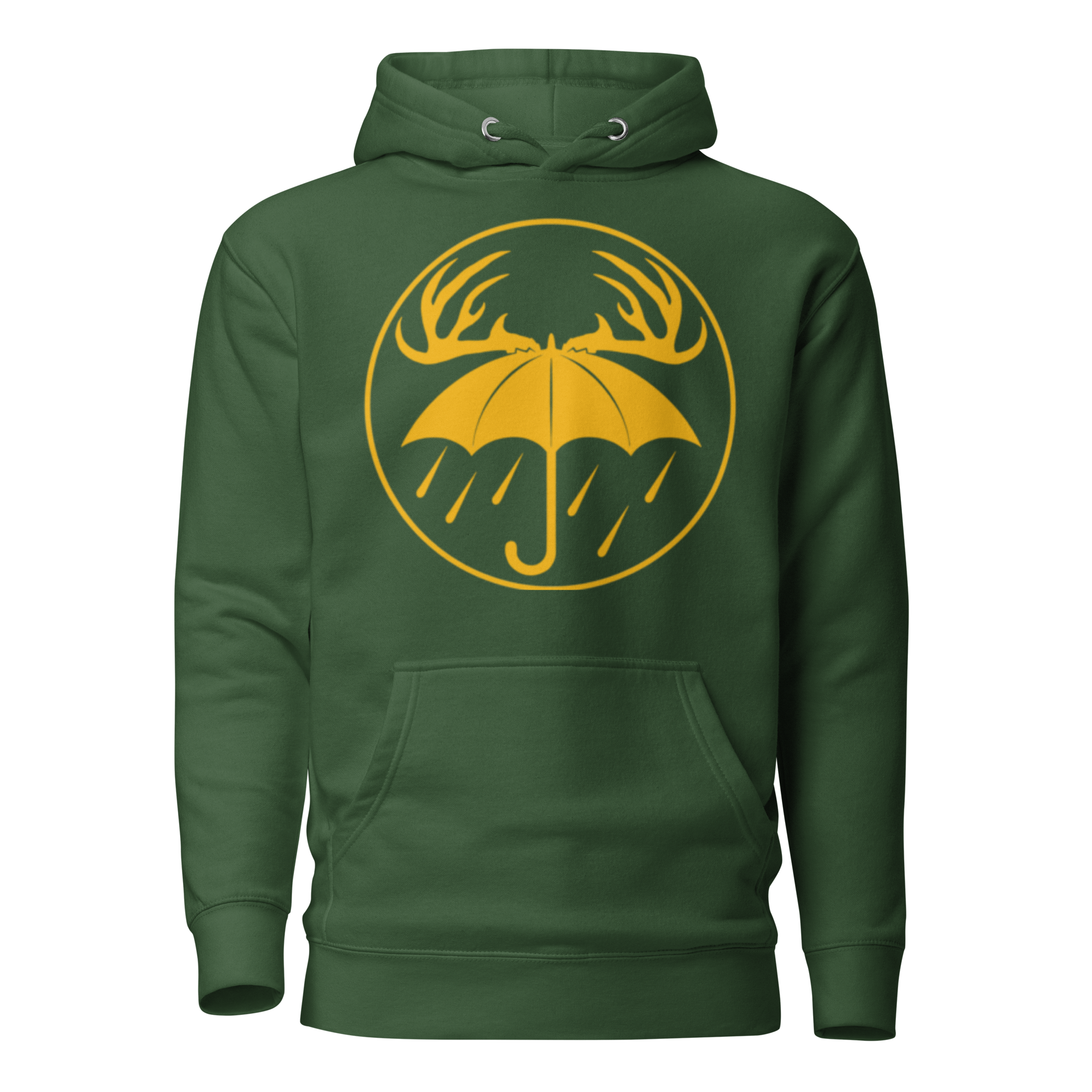Golden Rainy Days Logo Hoodie