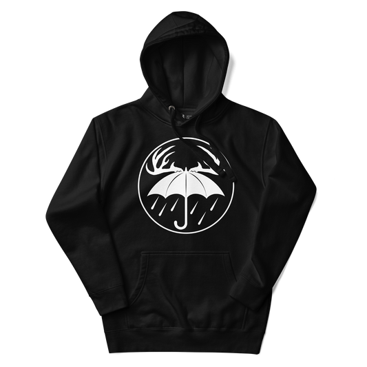 White Rainy Days Logo Hoodie