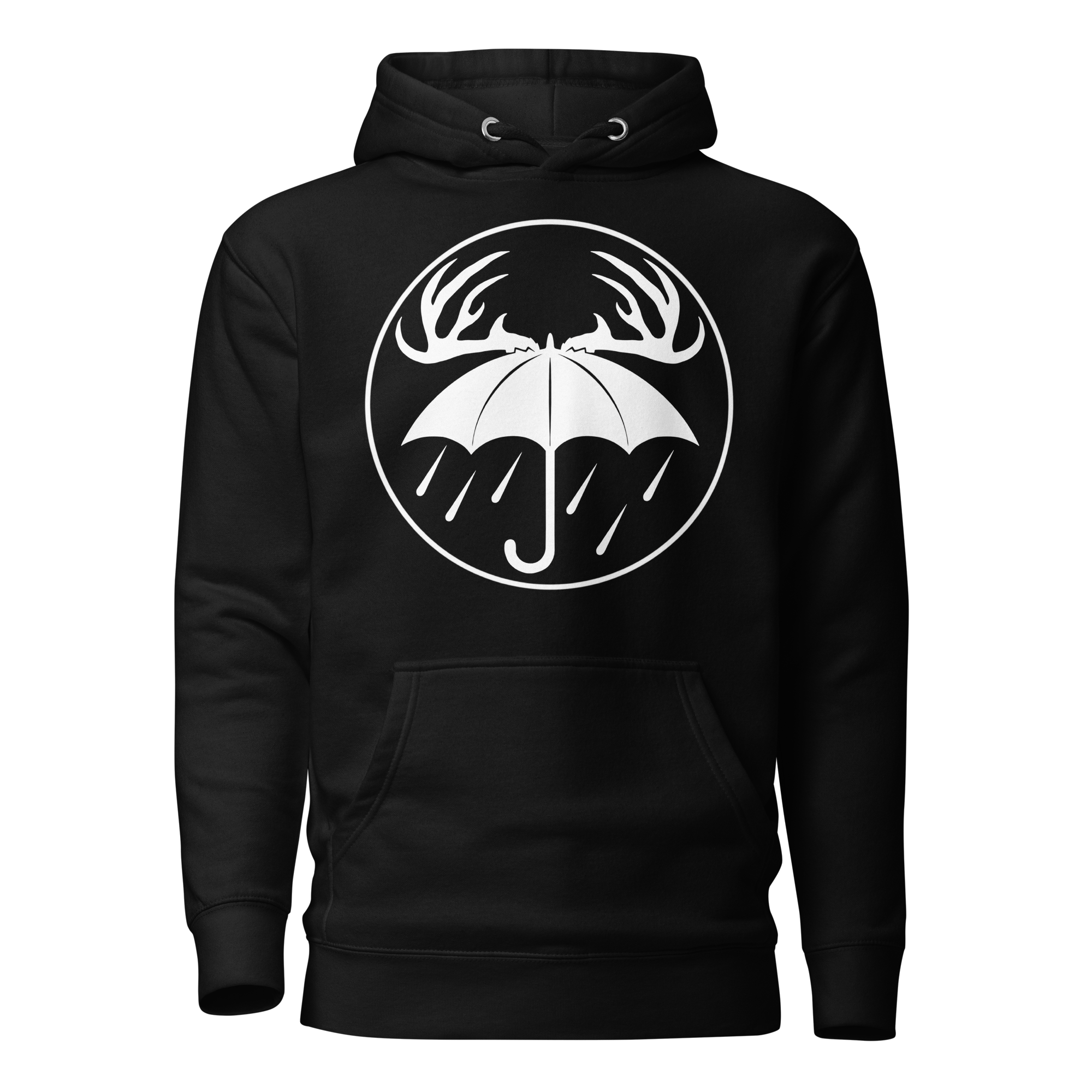 White Rainy Days Logo Hoodie