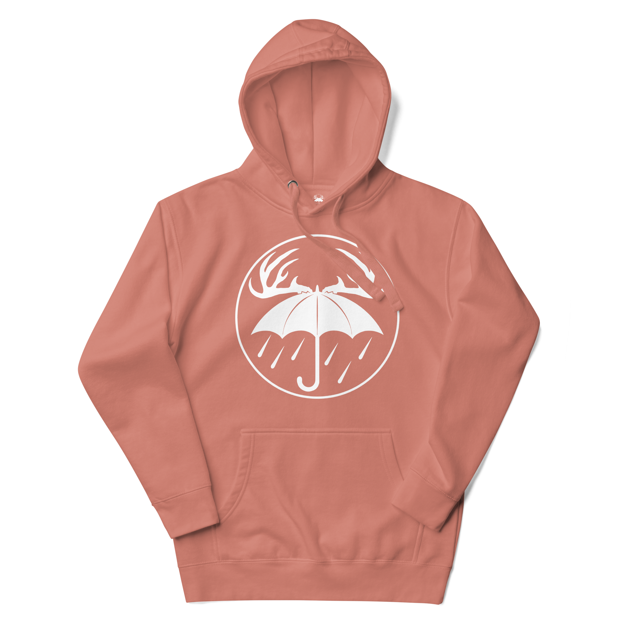 White Rainy Days Logo Hoodie