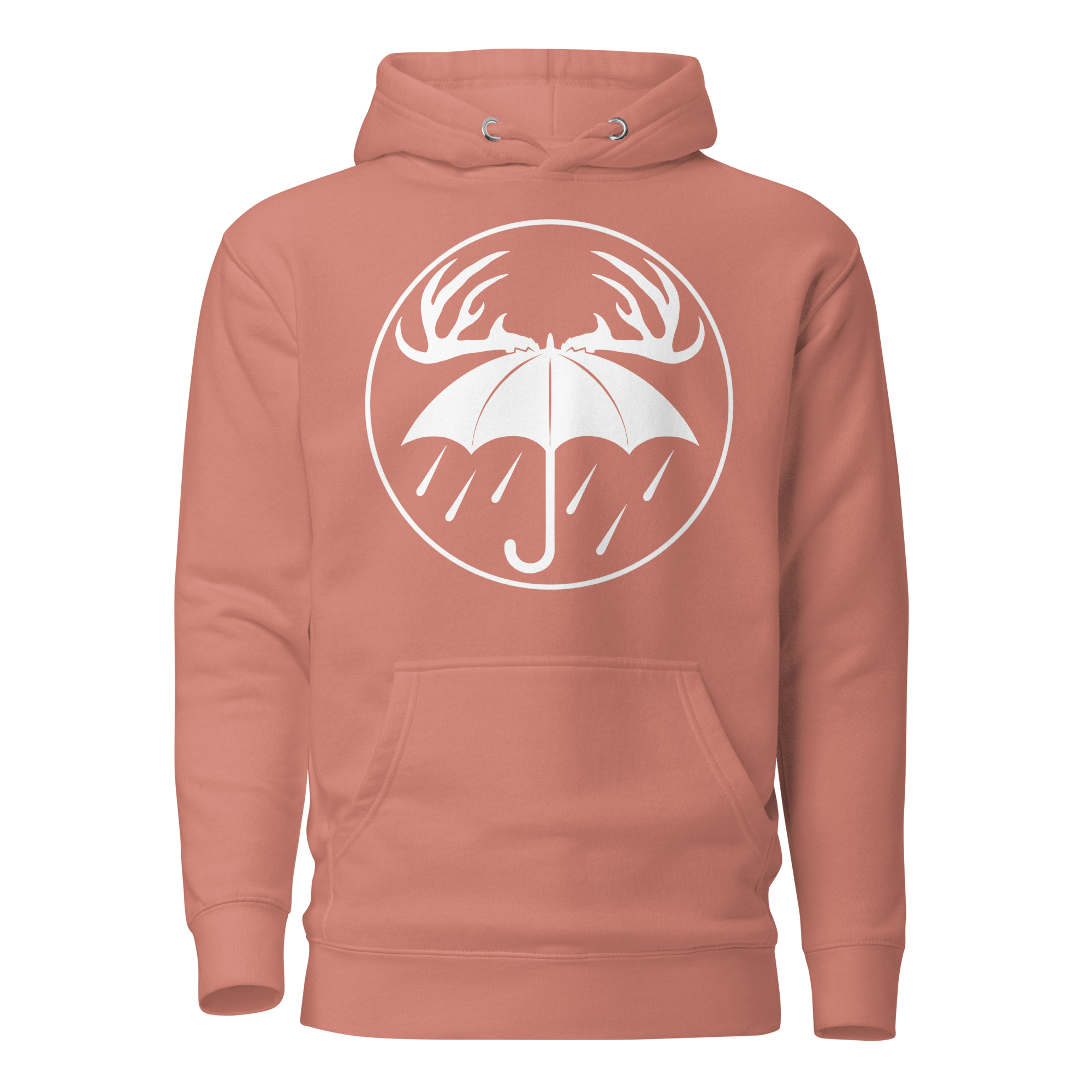White Rainy Days Logo Hoodie