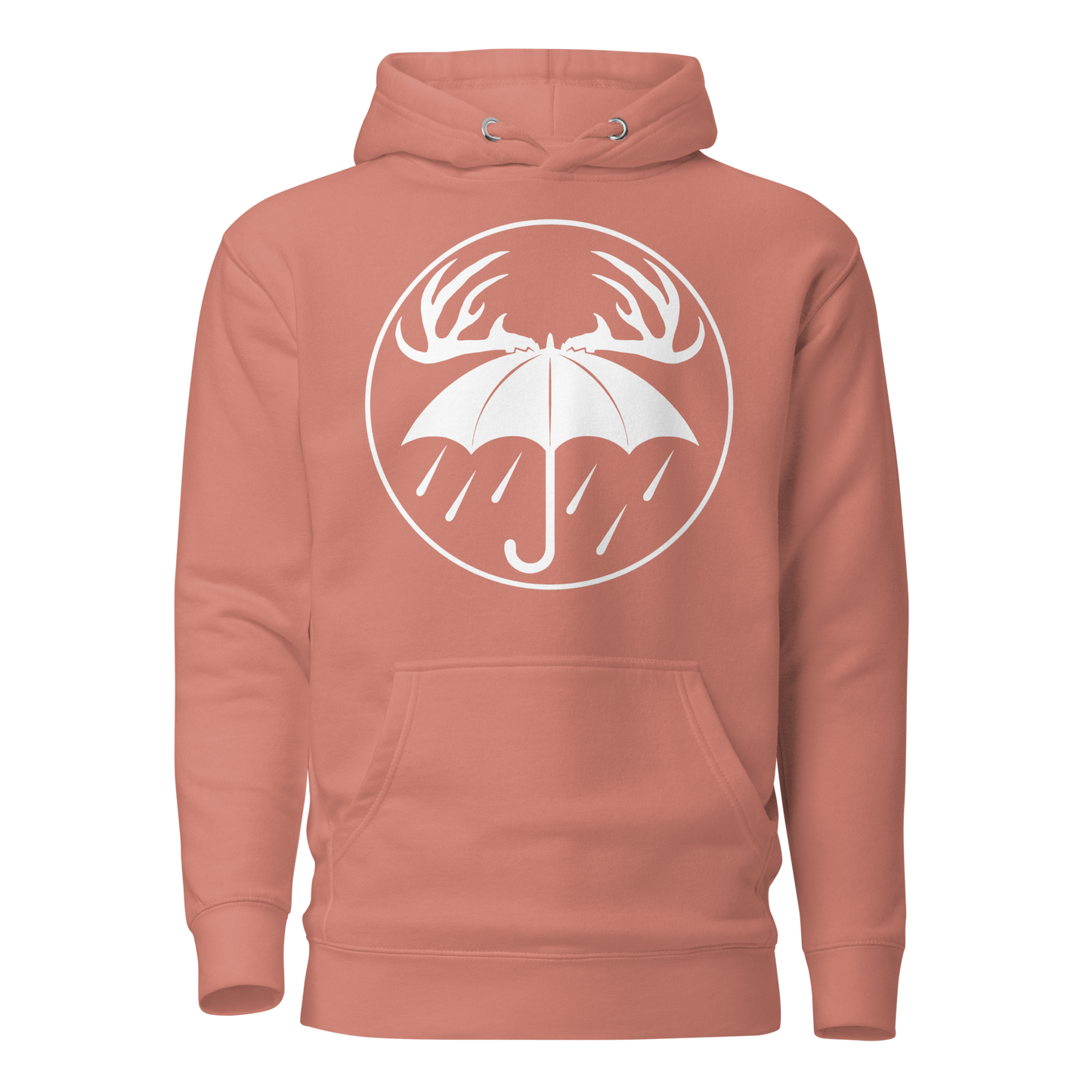 White Rainy Days Logo Hoodie