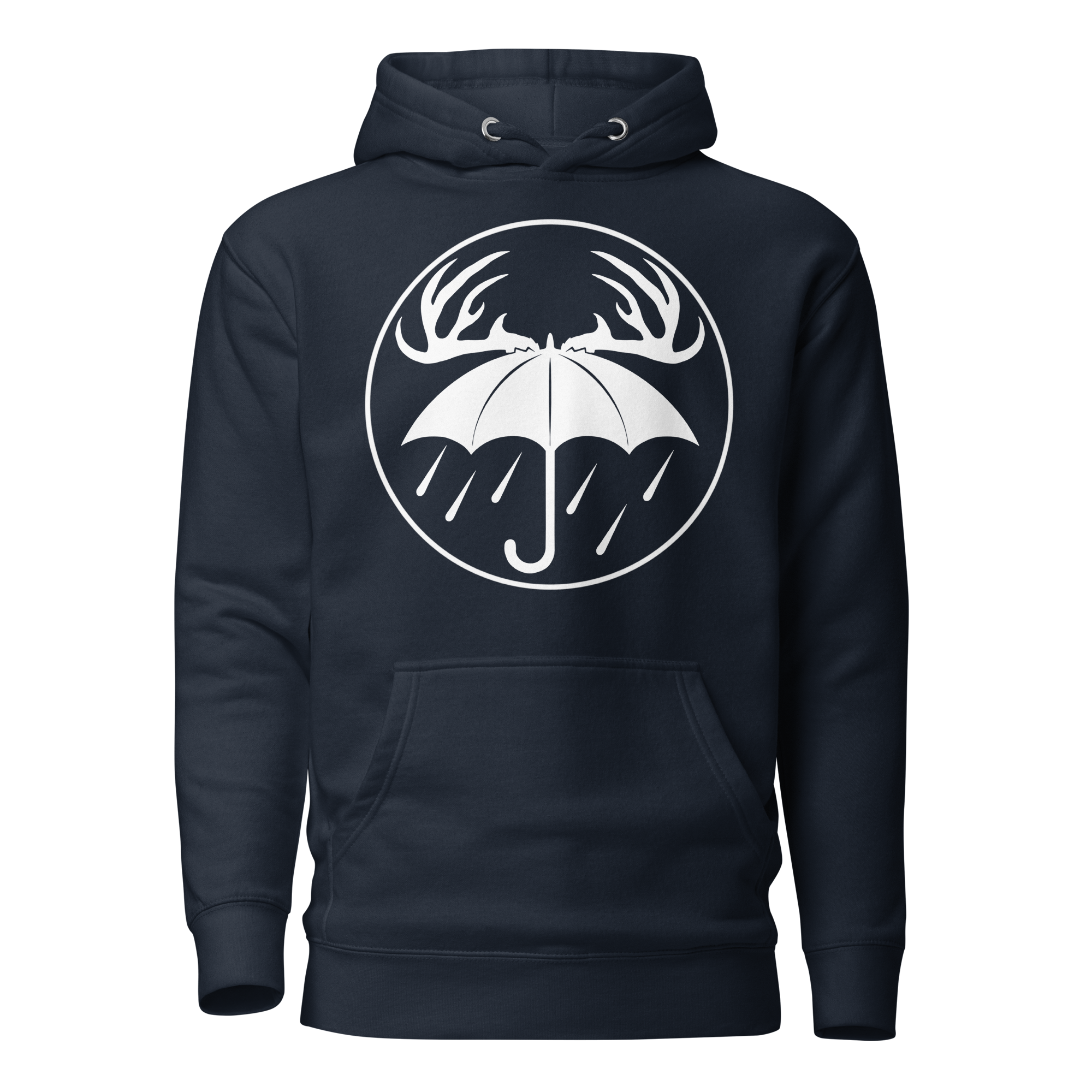 White Rainy Days Logo Hoodie